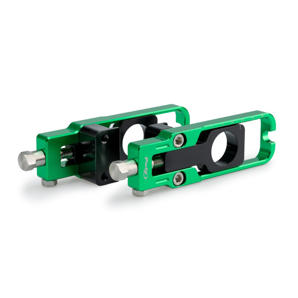 Puig Puig aluminium chain tensioner | green | suzuki gsx-8r/s 2023>current